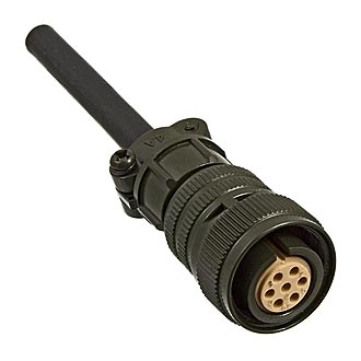 XM16-7pin*1mm cable socket