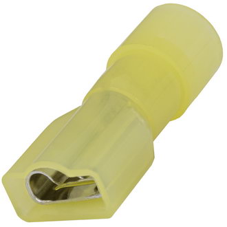 Клеммы ножевые изолированные FDFNY5.5-250  yellow RUICHI