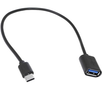 USB3.0 A(f)-USB Type-C(m)B 0.3m