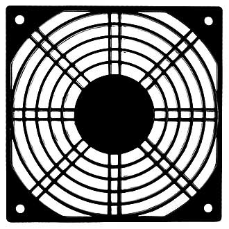 Решетки для вентиляторов KPG-120 (120х120) RUICHI