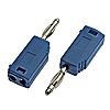 ZP-027 2mm Stackable Plug BLUE