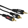 Stereo 3,5 mm-2 RCA G 1.5m