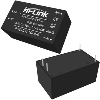 Импульсные блоки питания HLK-10M09 Hi-Link