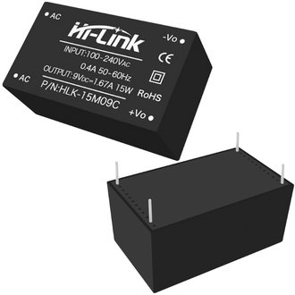 Импульсные блоки питания HLK-15M09 Hi-Link