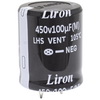 100 UF 450V 105*C 25*30 Liron