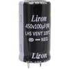 100 UF 450V 105*C 22*40 Liron
