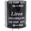 1000 UF 160V 105*C 25*45 Liron