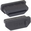 Rubber plug HDMI 01 black